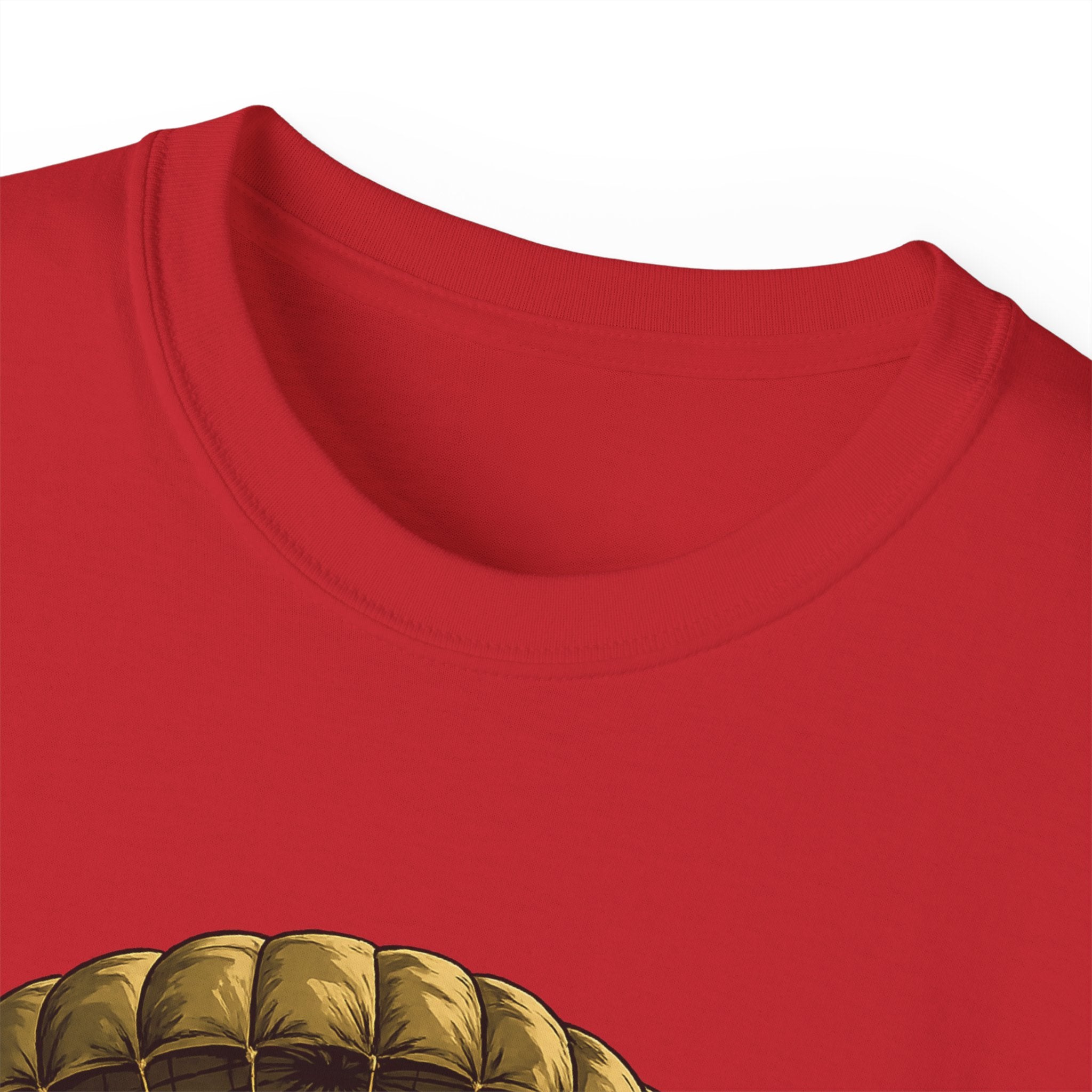Paratrooper Tee — "Bravery From Above" Military Airborne Shirt