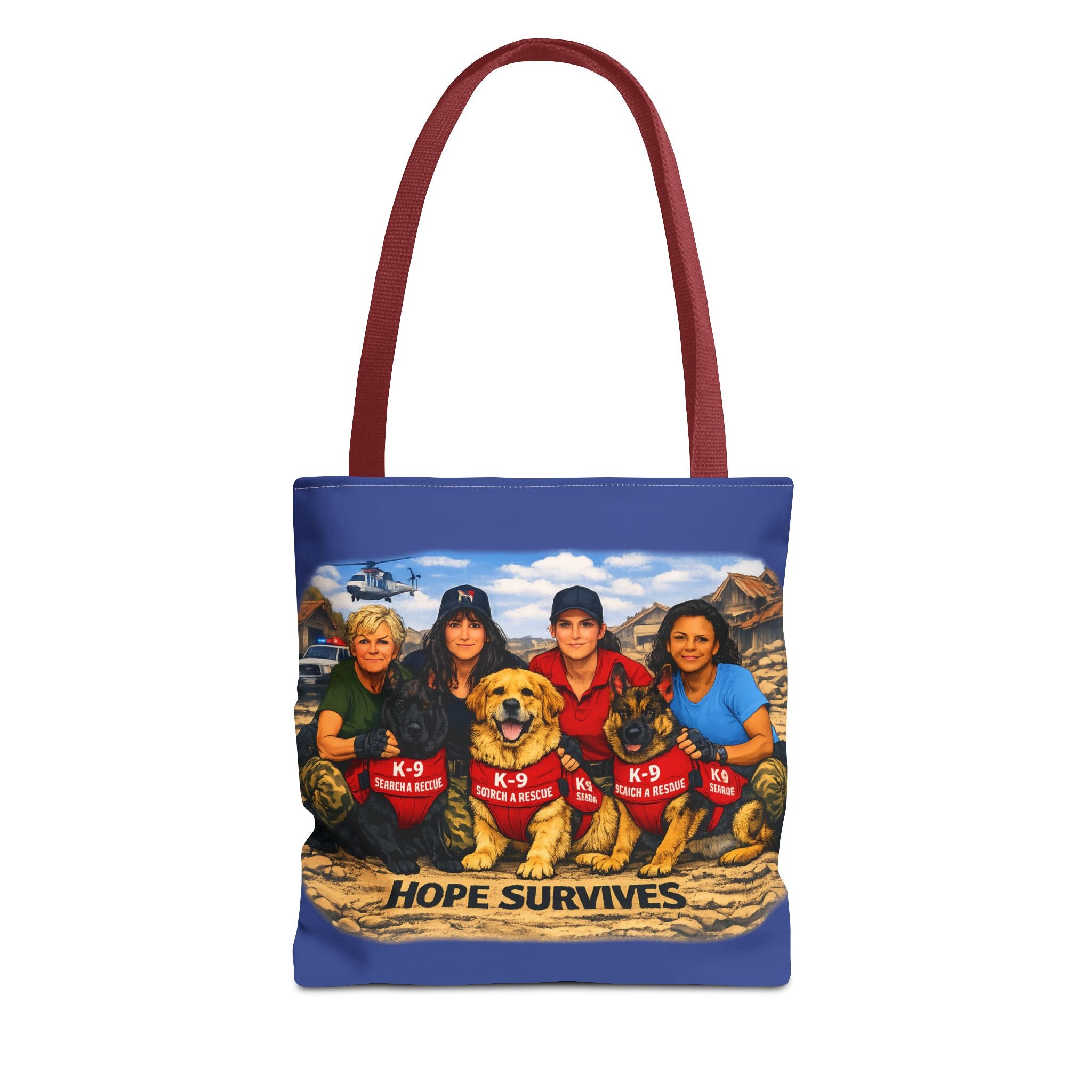 Tote Bag — K-9 Search & Rescue 'Hope Survives' Memorial Tote