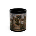 Military Training Mug – 'You Didn't Build the Monster, You Can't Put Him Down' Combat Camouflage Coffee Cup