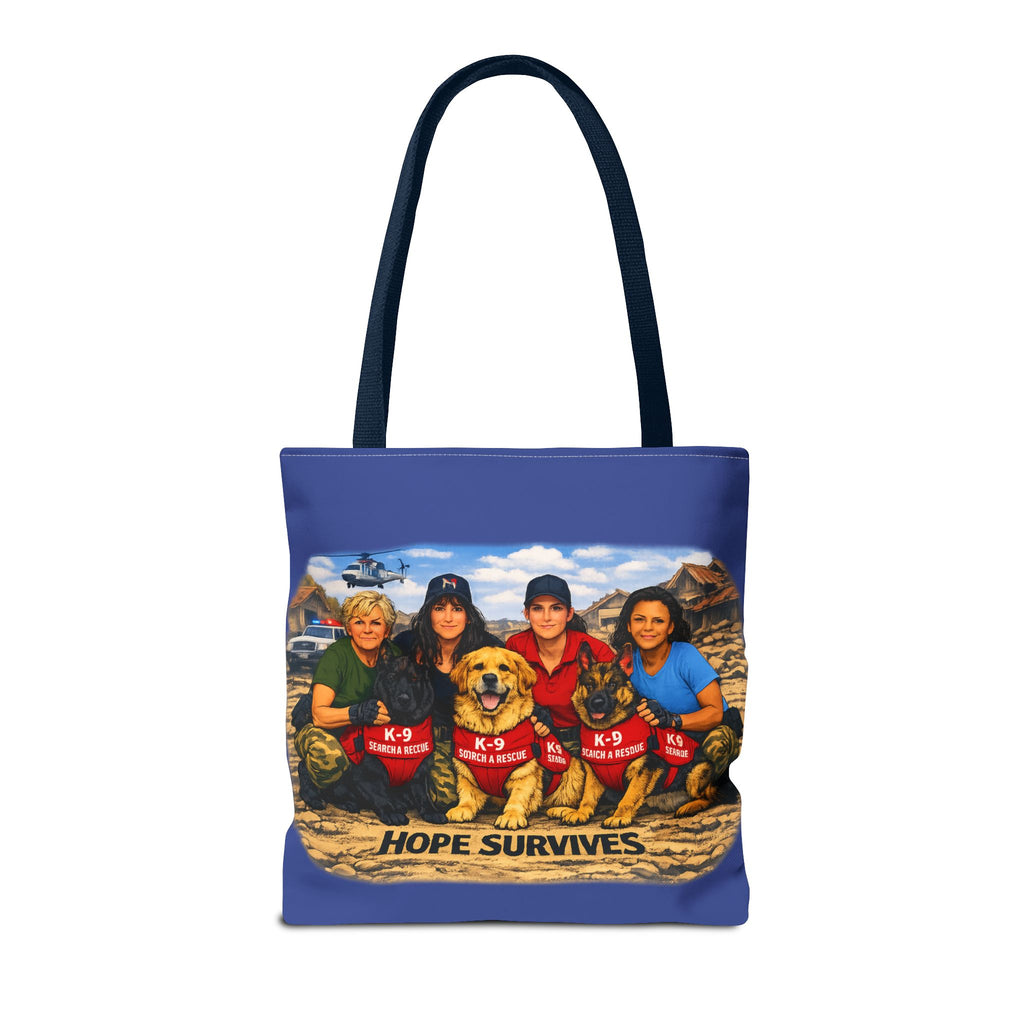 Tote Bag — K-9 Search & Rescue 'Hope Survives' Memorial Tote