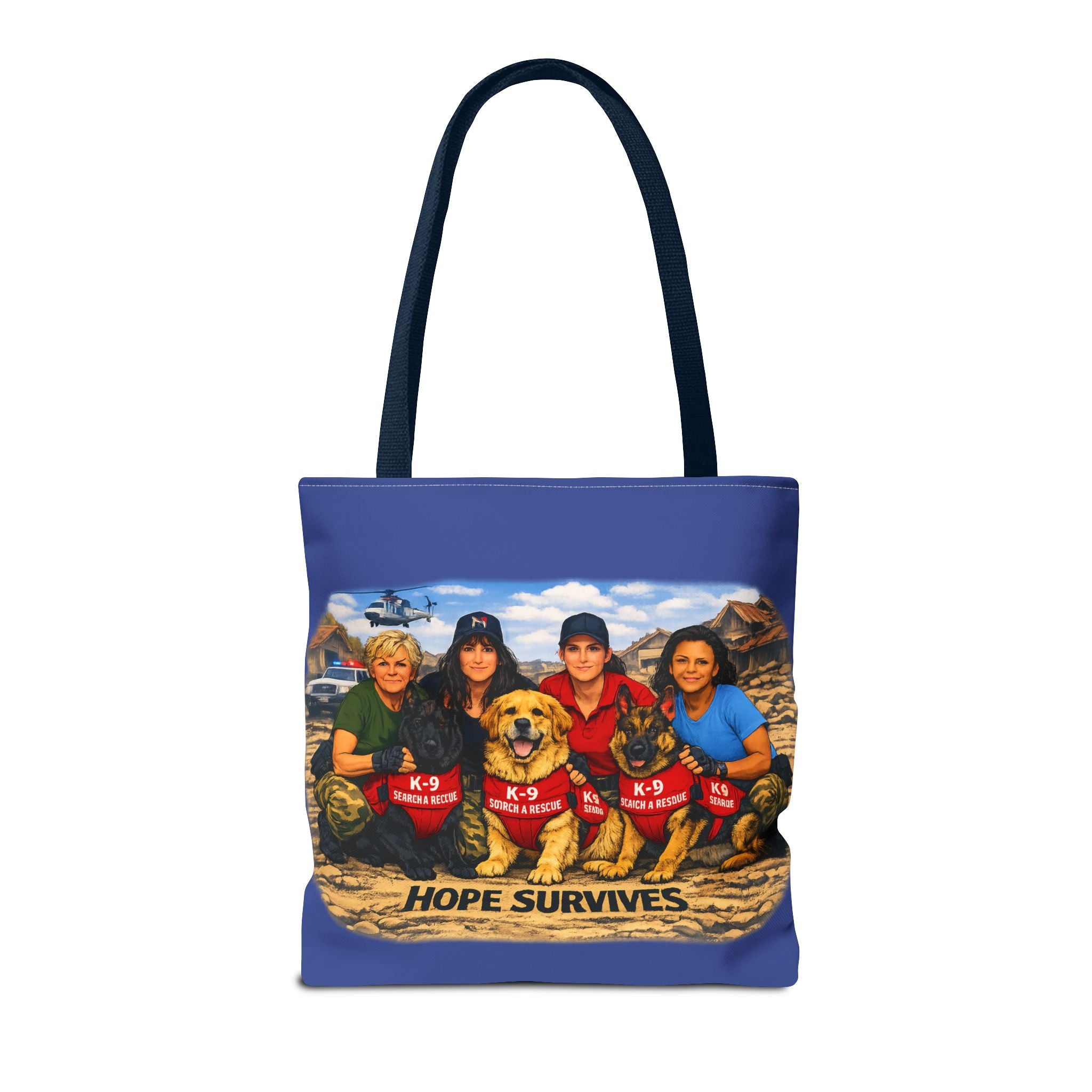 Tote Bag — K-9 Search & Rescue 'Hope Survives' Memorial Tote