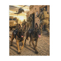Military Working Dogs Puzzle — Tactical K9 Scene (120/252/500-Piece)