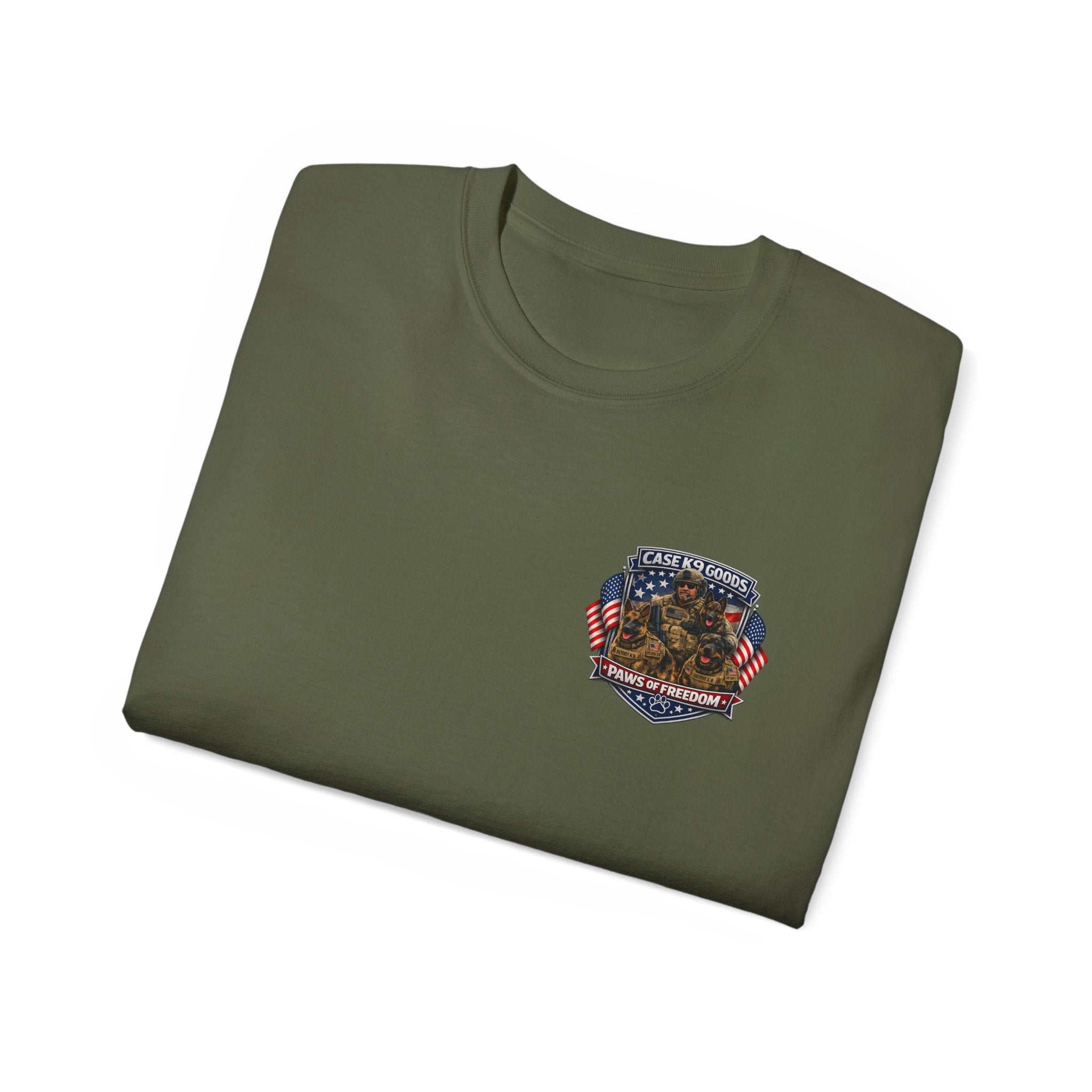Police K9 Unit Tee — Tactical K9s Graphic Cotton Shirt