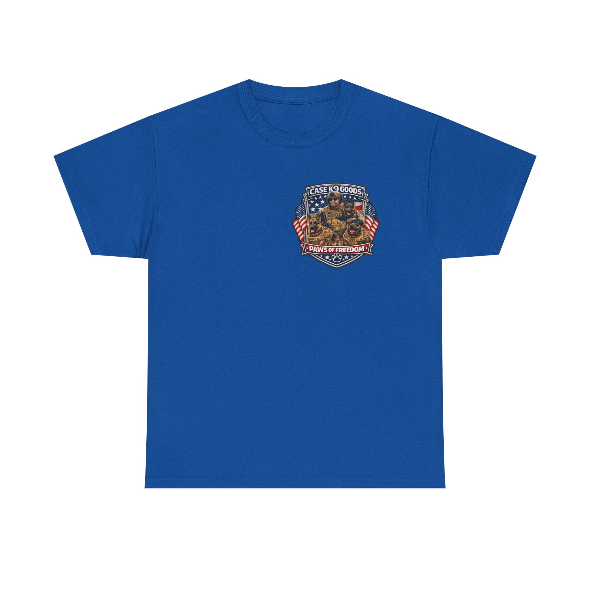 Police K9 Partner T-Shirt — "Side by Side Through Every Storm" Memorial Tee