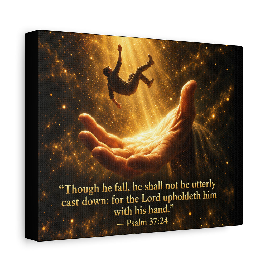 The Hand That Holds You Matte Canvas, Stretched, 1.25" Faith Art Work