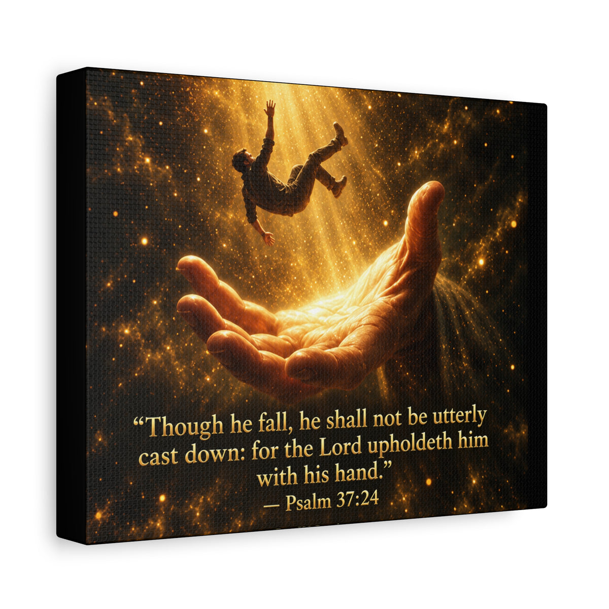 The Hand That Holds You Matte Canvas, Stretched, 1.25" Faith Art Work