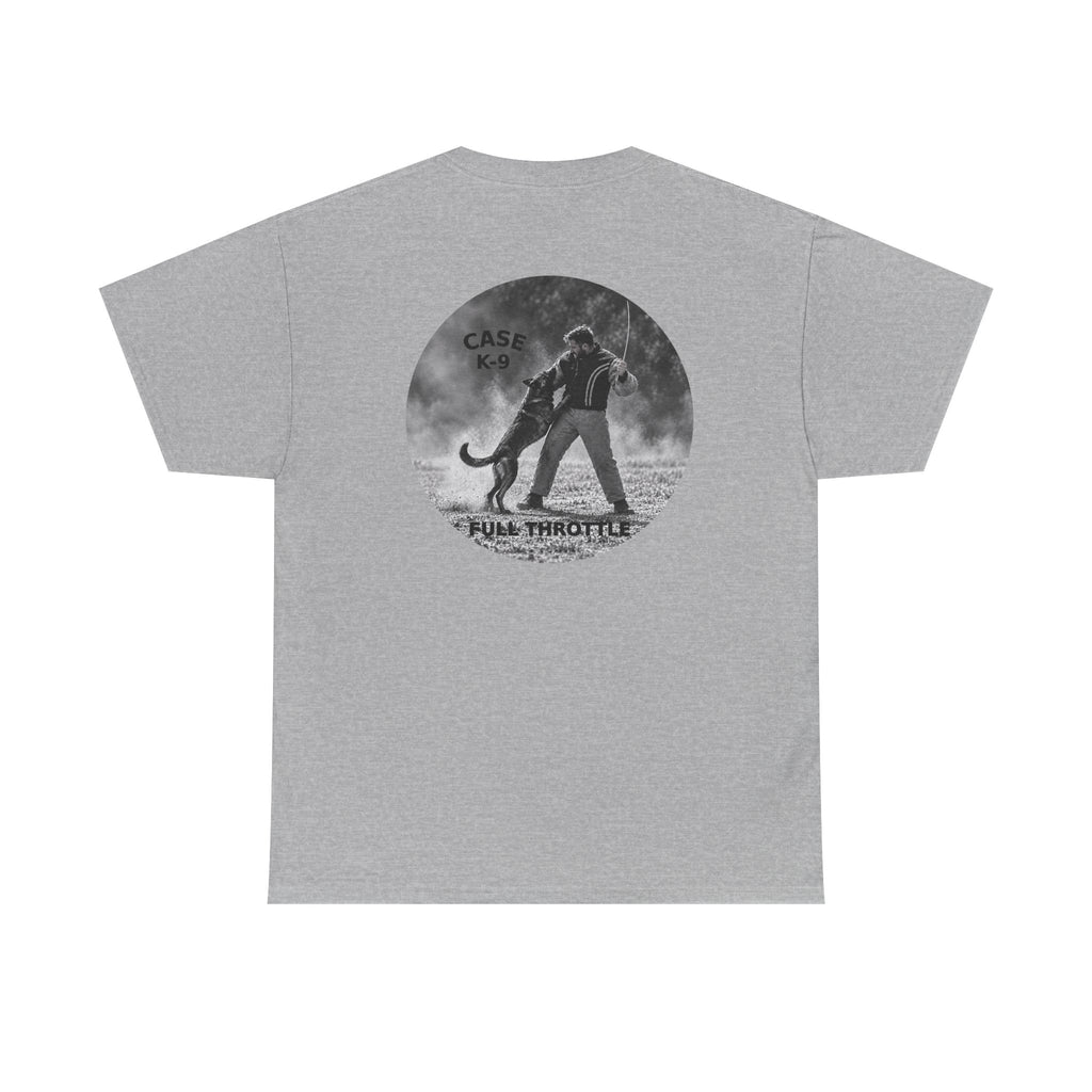K9 Handler Tee – CASE K-9 “Full Throttle” Vintage Dog Unit T-Shirt