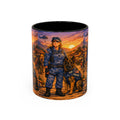 Police K9 Unit Coffee Mug — Female Officer & K9 Tribute (11/15oz)