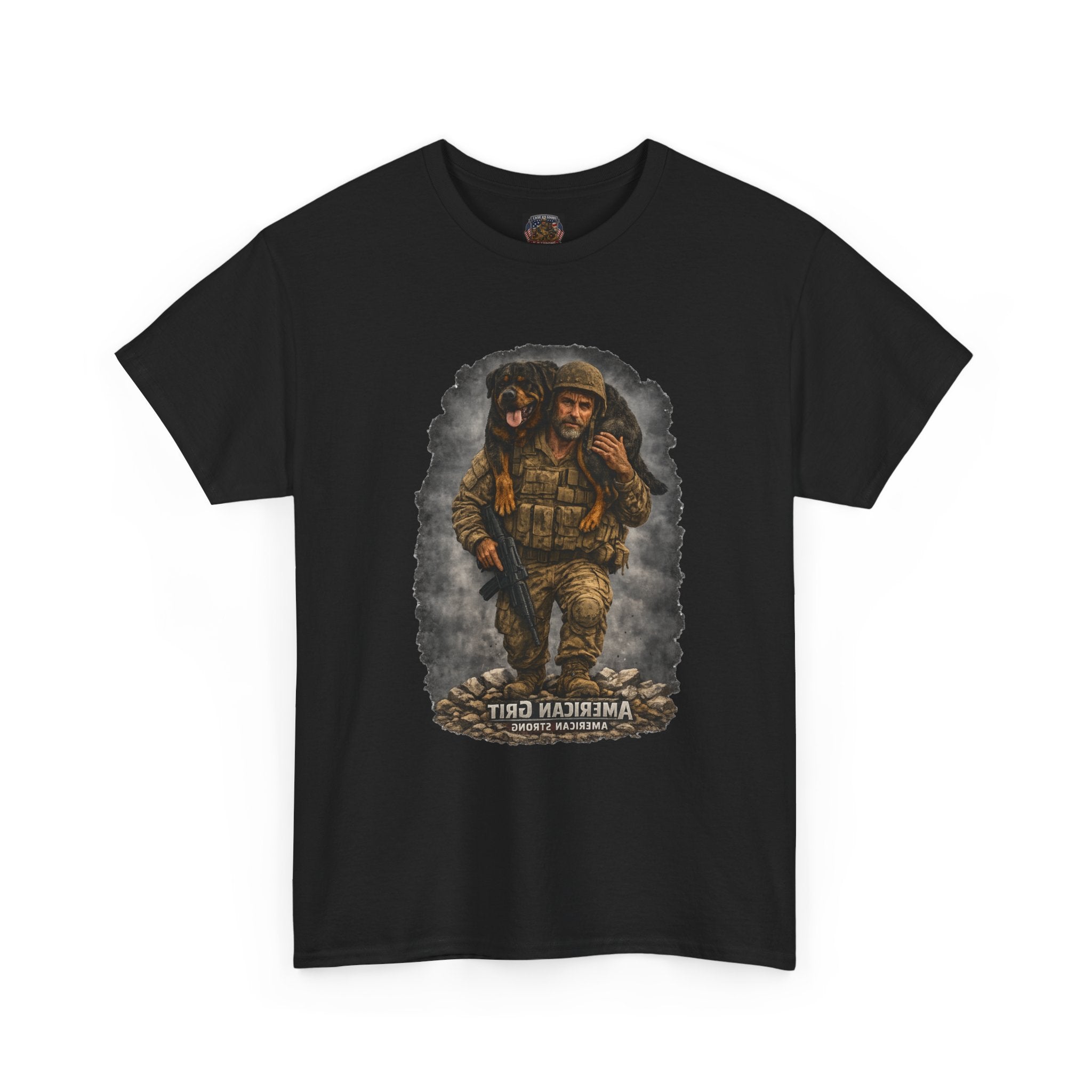 T-Shirt — Military K-9 Rescue Graphic Tee (Saving One Life)
