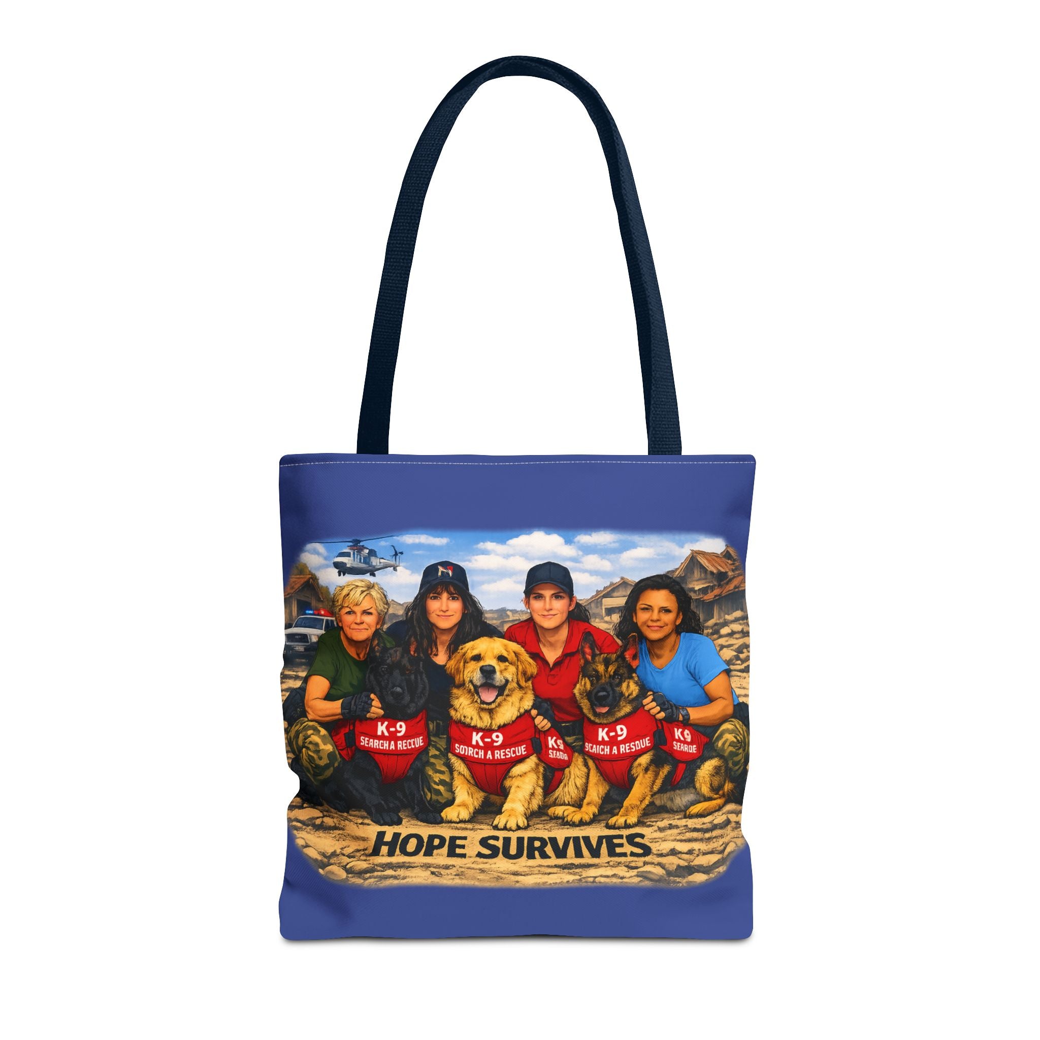 Tote Bag — K-9 Search & Rescue 'Hope Survives' Memorial Tote