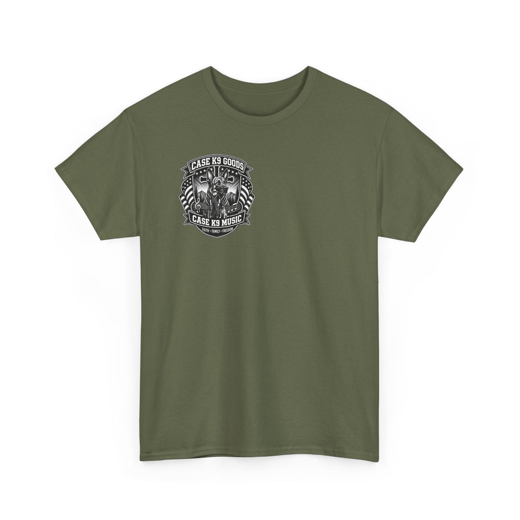K9 Handler Tee – CASE K-9 “Full Throttle” Vintage Dog Unit T-Shirt