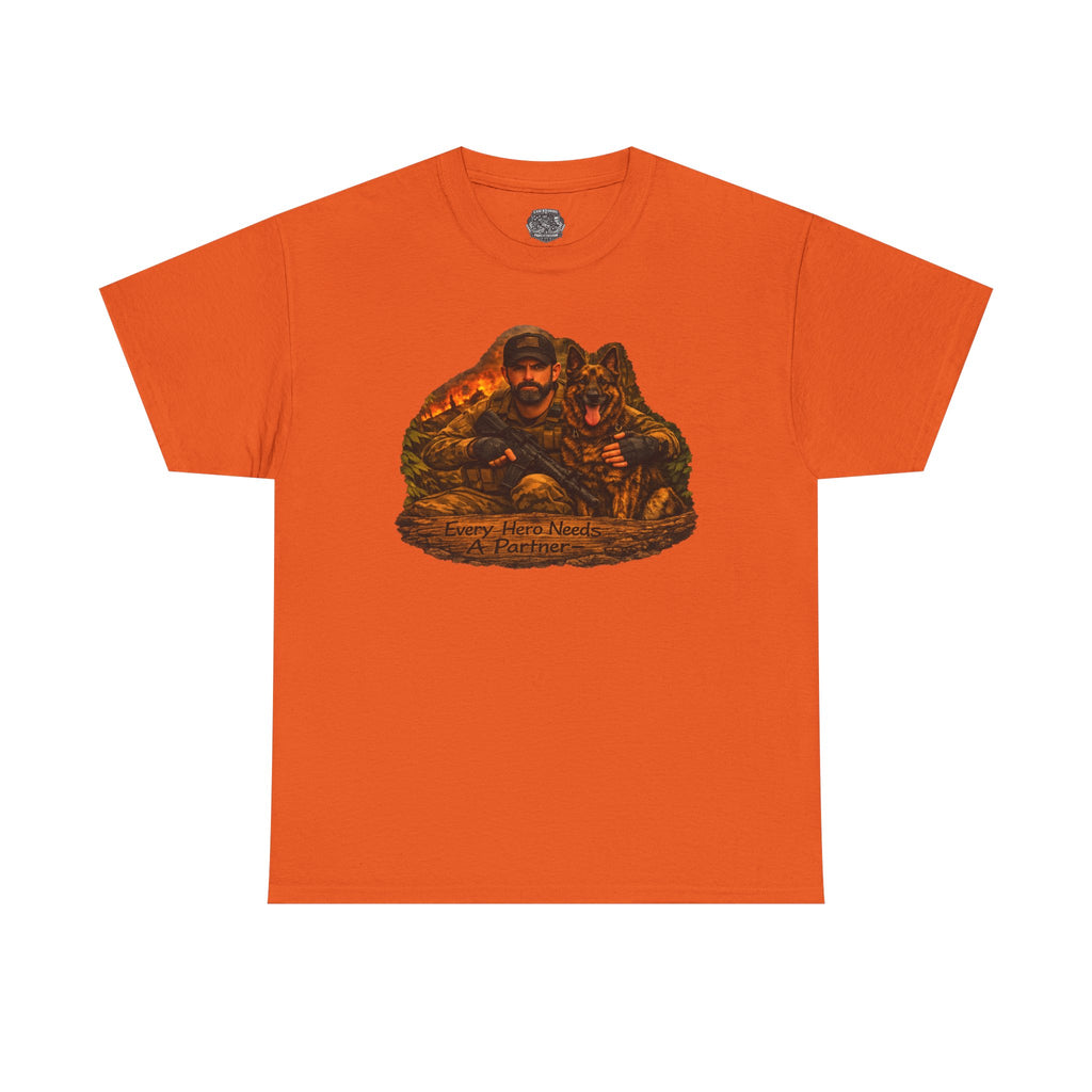 Vintage Guardian Tee — 'K-9 Hero's and Partners' Outdoor Adventure T-Shirt