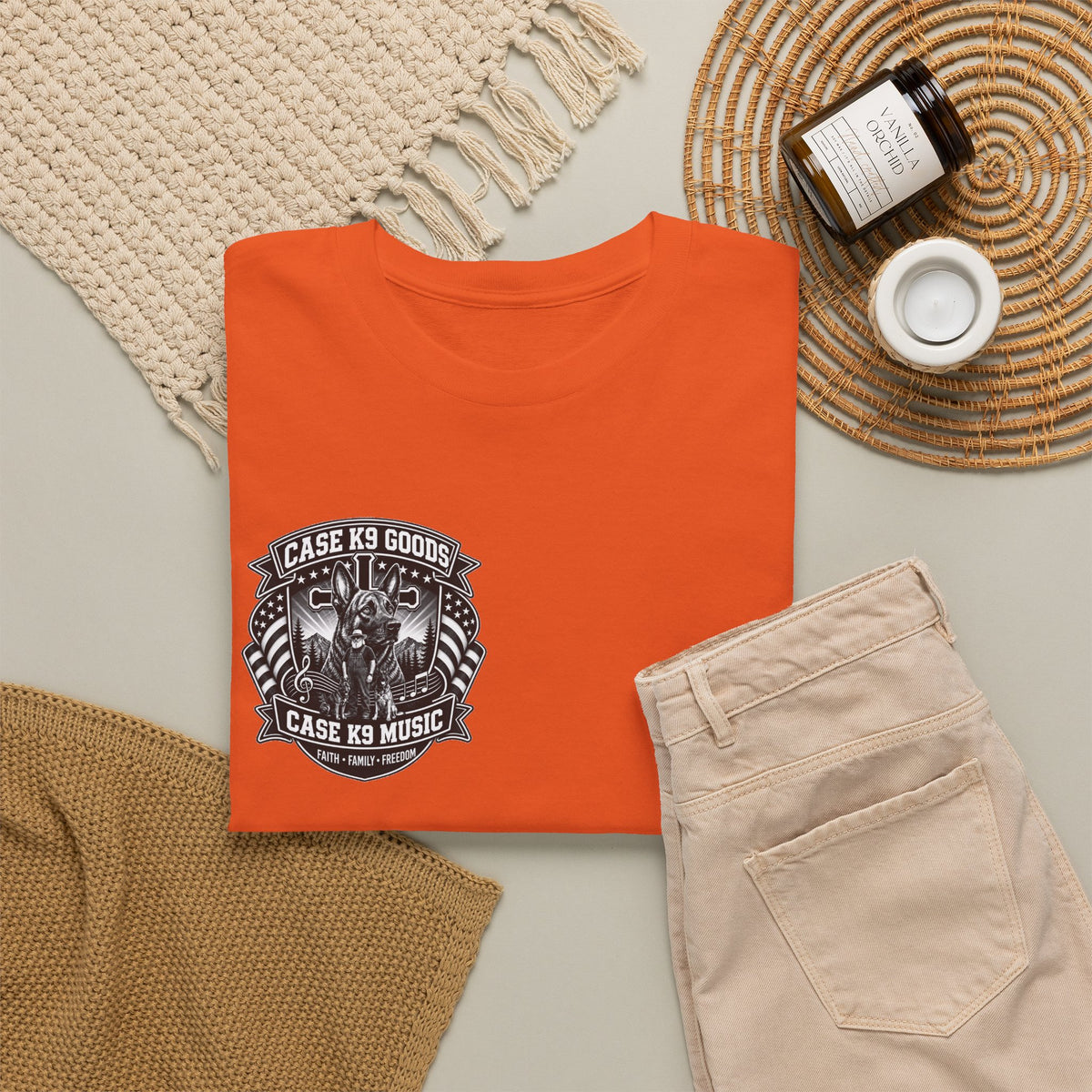 K9 Trainer Tee — 'Full Throttle' Police & Protection Dog Shirt