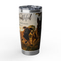 Faithful Vagabond 20oz Tumbler — Adventure-Ready Dog Lovers Travel Mug