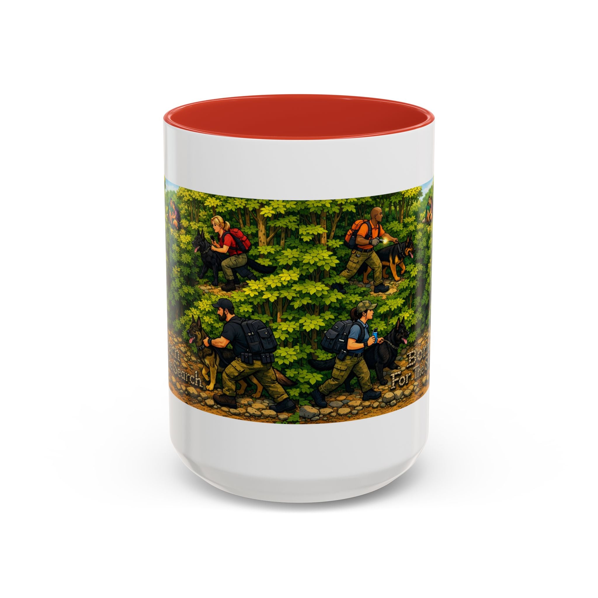 Born For The Search Coffee Mug — Search & Rescue K9 Tribute (11/15oz)