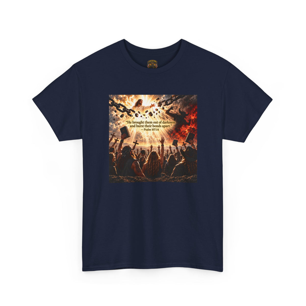 Christians Break Free T-Shirt — Faith, Hope & Praise Graphic Tee