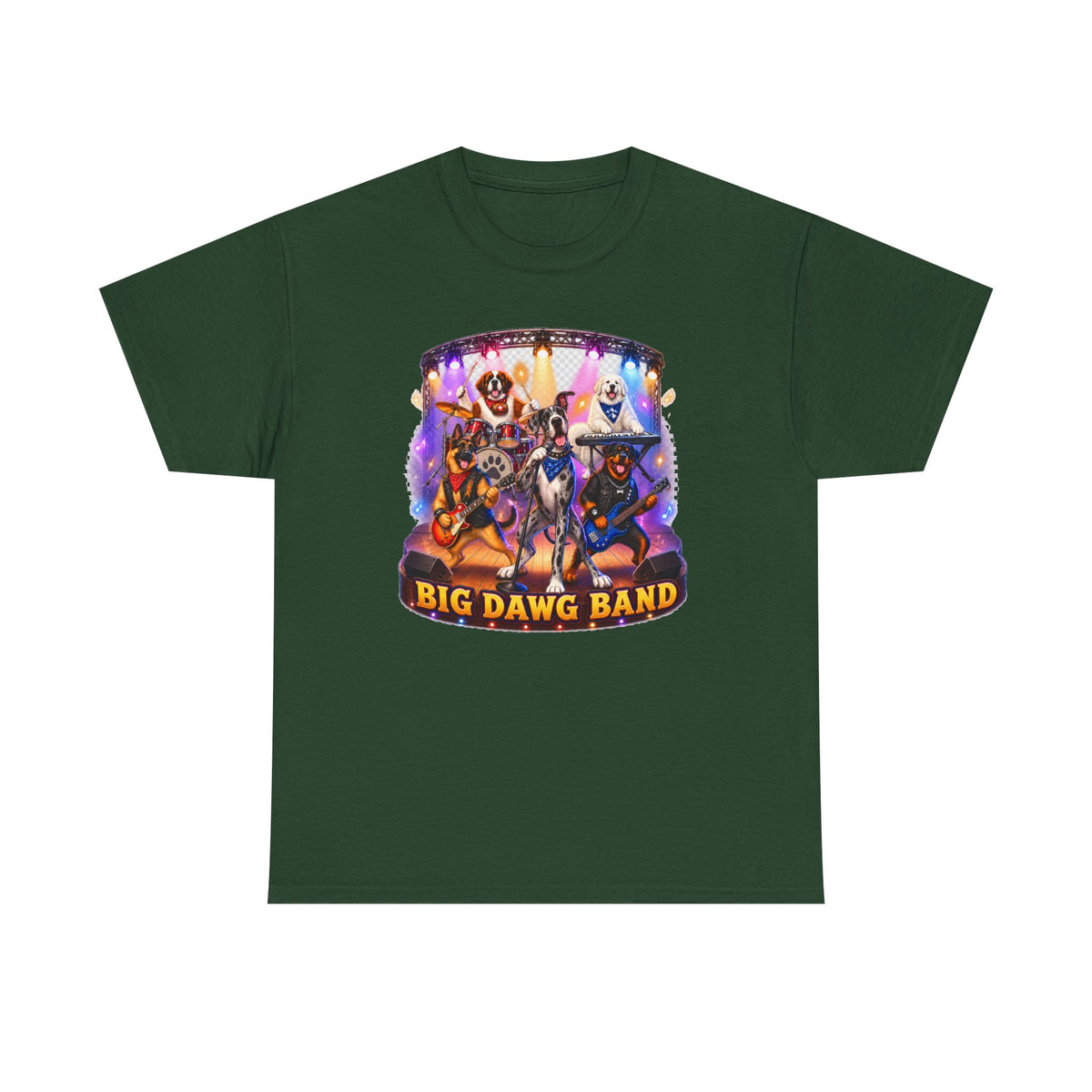 Big Dog Band Unisex Heavy Cotton Tee