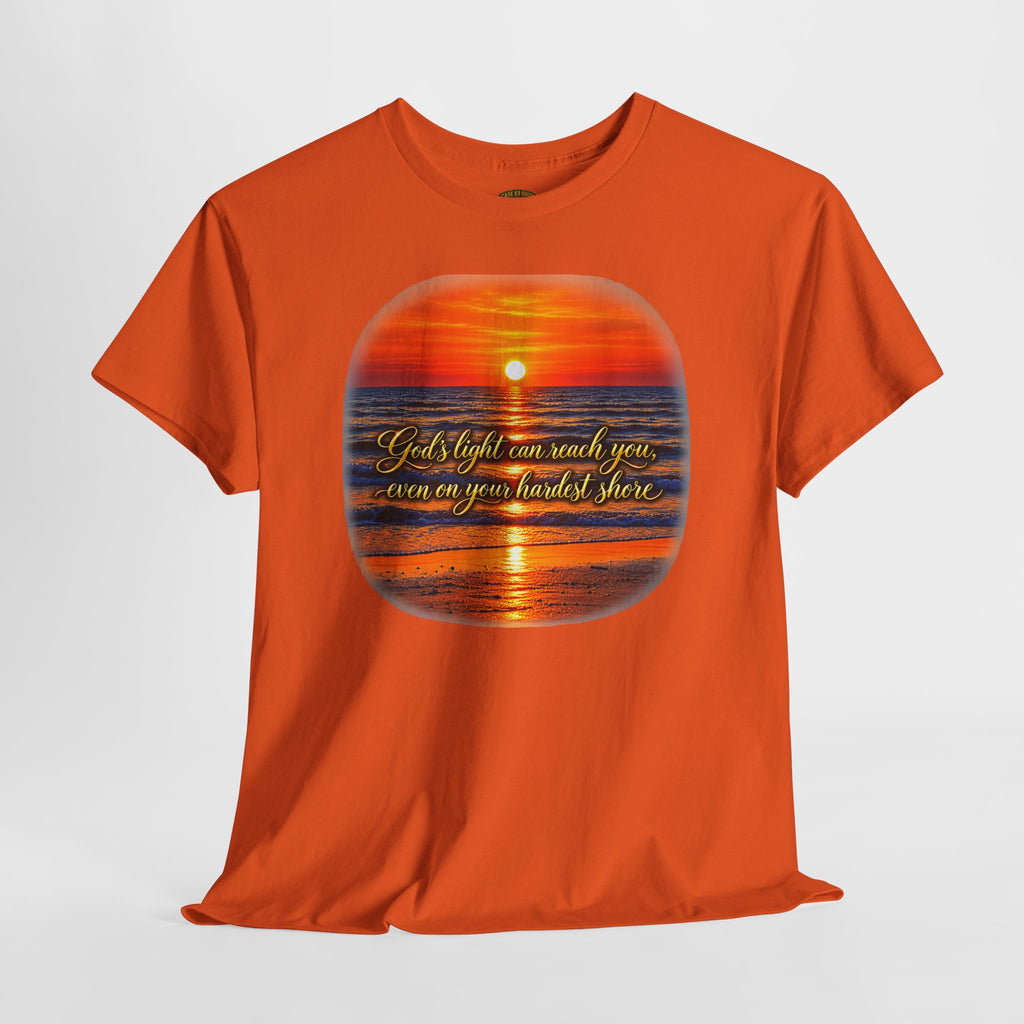 “You’ll Light Up My Whole World” Sunset Quote T-Shirt
