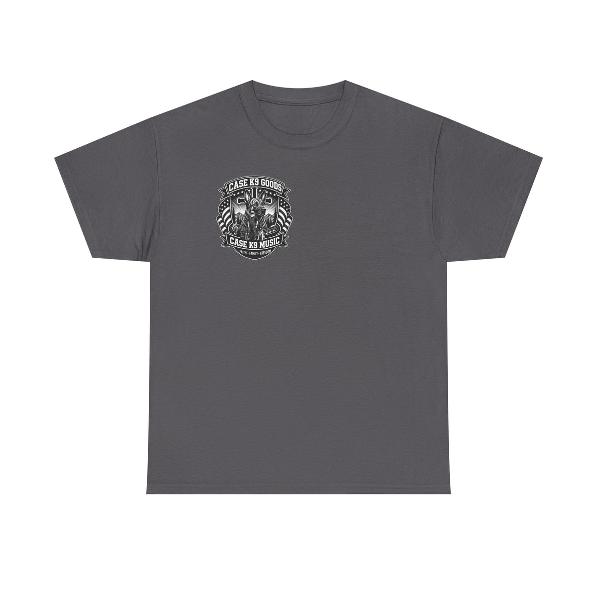 K9 Handler Tee – CASE K-9 “Full Throttle” Vintage Dog Unit T-Shirt