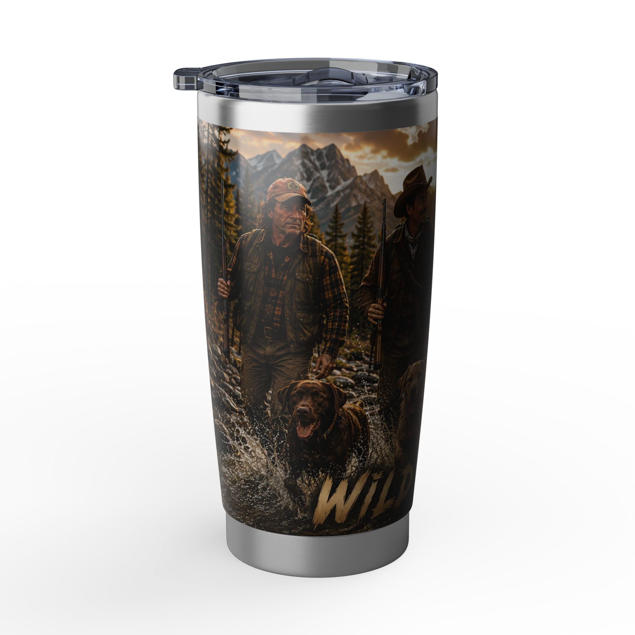 Dogs and Men Weekend Hunting Trip Vagabond 20oz Tumbler