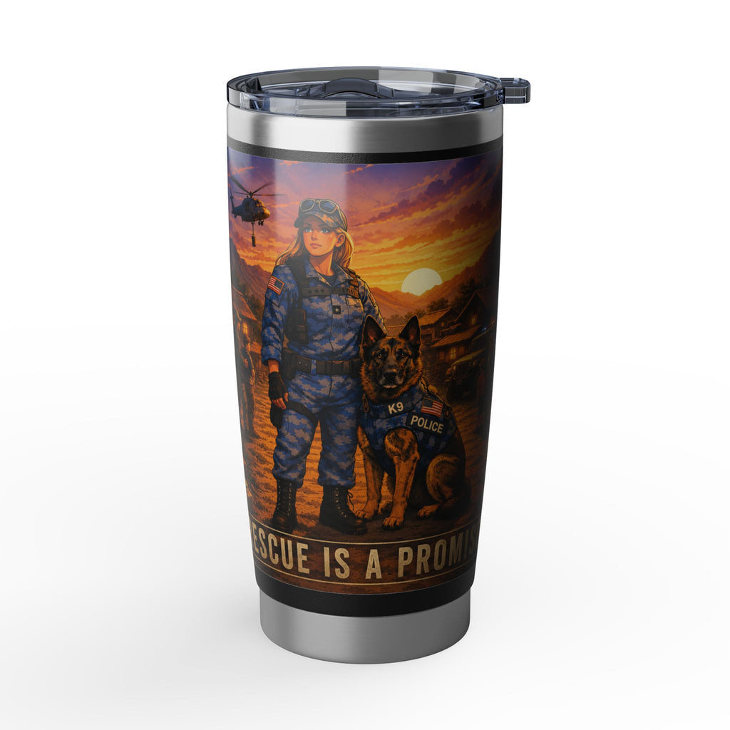 Rescue Promise 20oz Travel Tumbler
