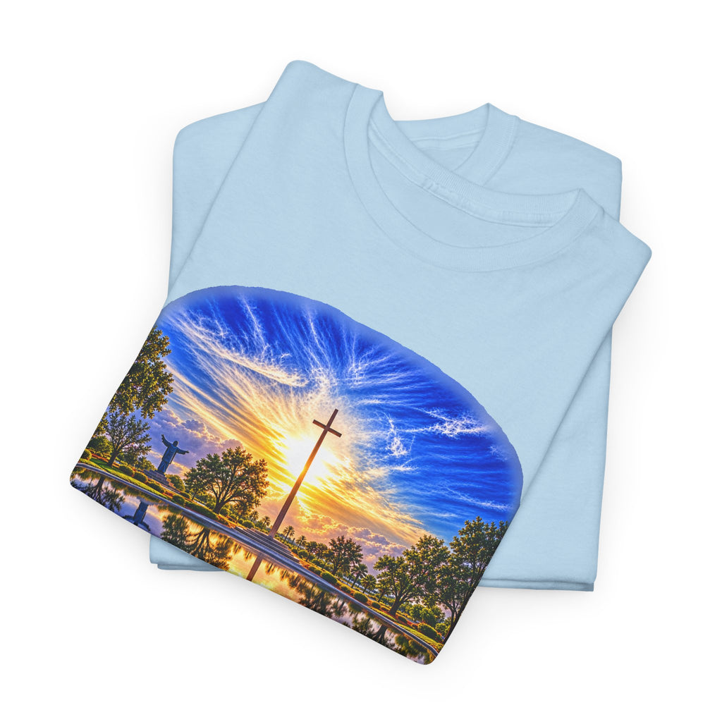 Christian Inspirational Cross Reflection Faith T-Shirt