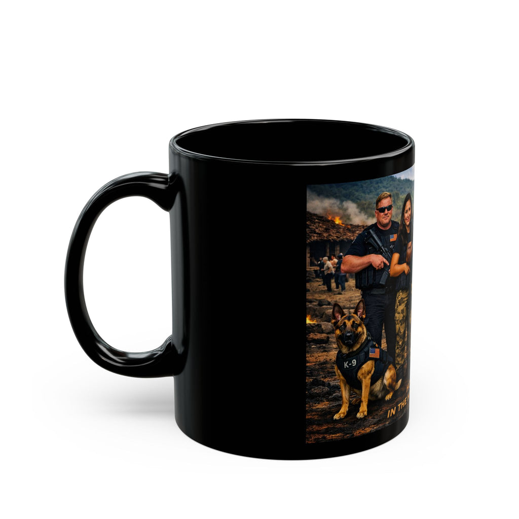 Veteran Rescue Team Black Mug — “Hope Survives in the Hands of the Brave” 11oz/15oz