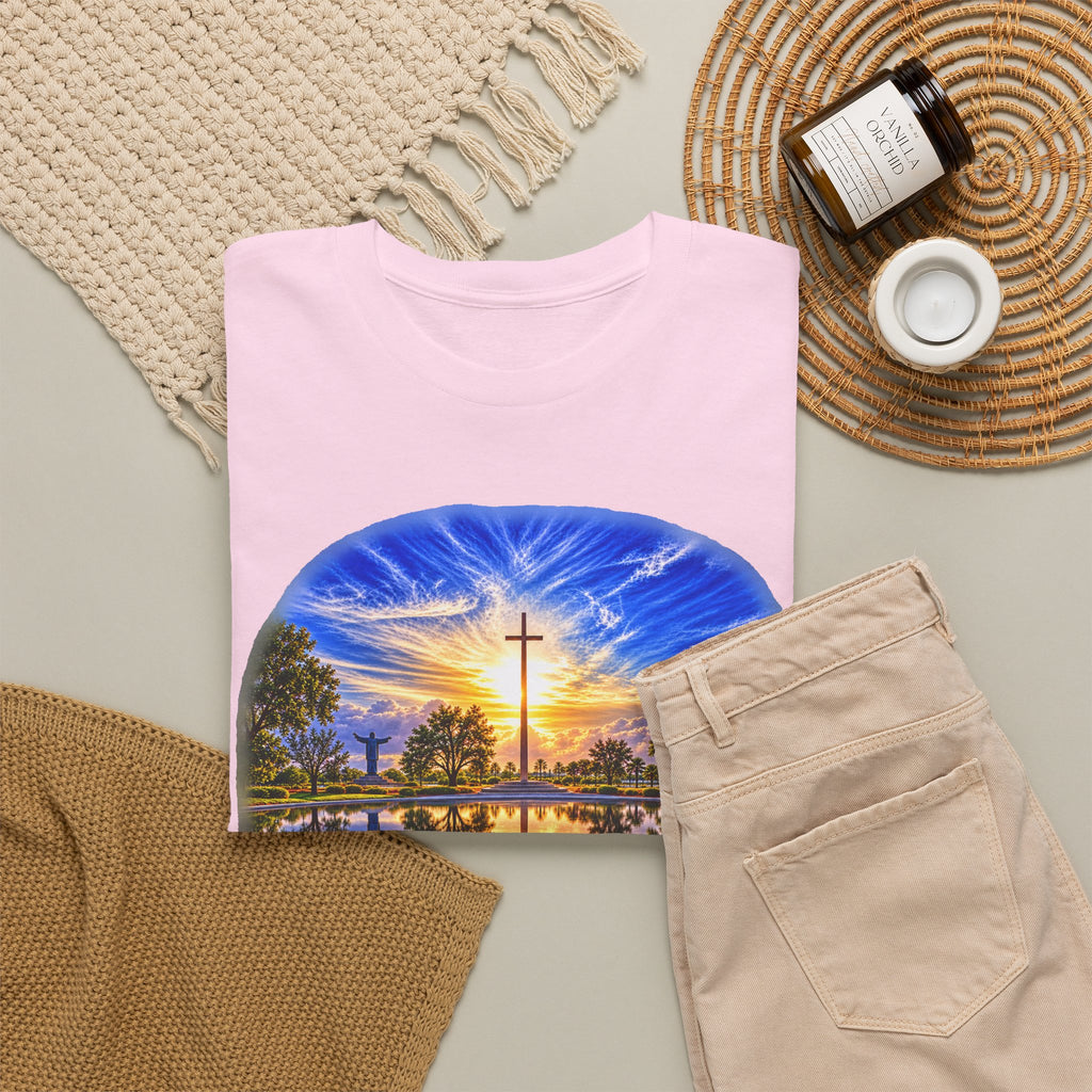 Christian Inspirational Cross Reflection Faith T-Shirt