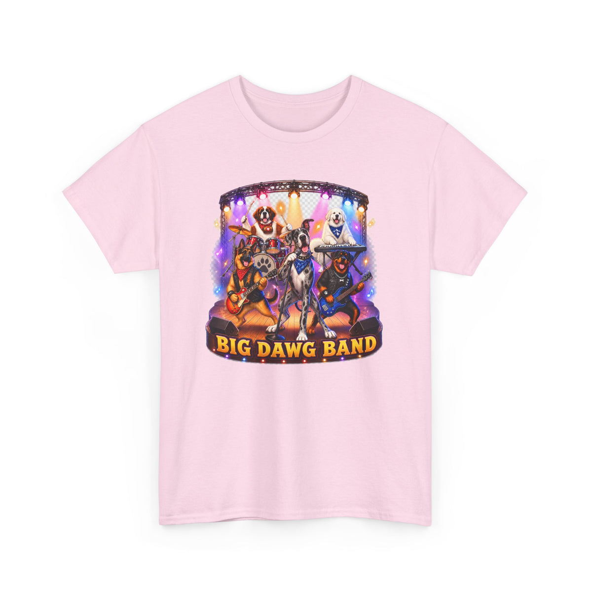 Big Dog Band Unisex Heavy Cotton Tee