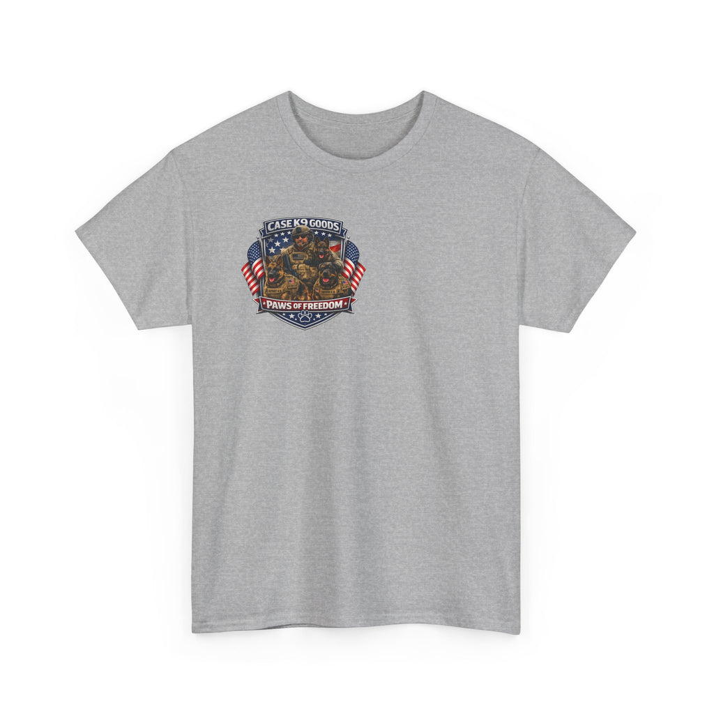 Equal in Valor T-Shirt — K9 Police Handler & Dog Tribute Tee