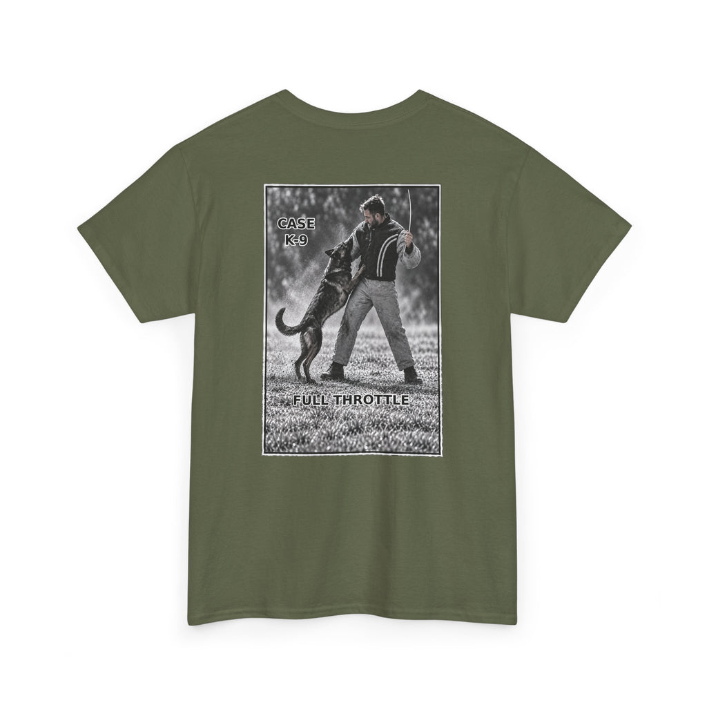 K9 Trainer Tee — 'Full Throttle' Police & Protection Dog Shirt