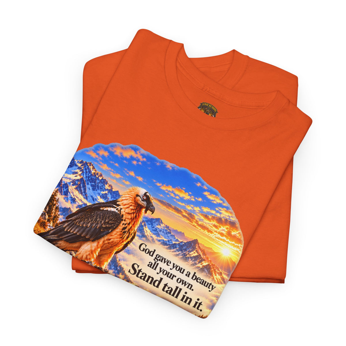 God Gives You a Beauty Eagle Nature Quote T-Shirt