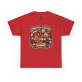 Christmas Together Tee — Vintage Family Holiday Scene "One Big Happy Place"