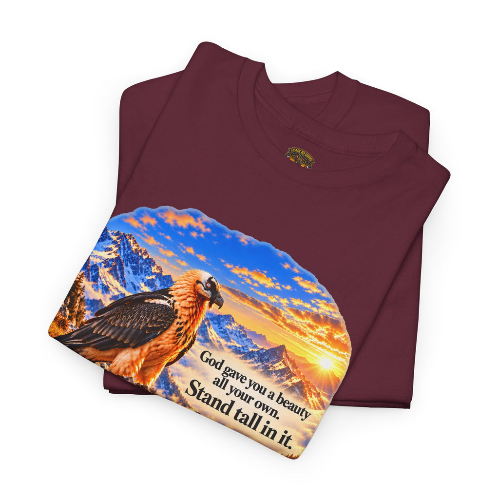 God Gives You a Beauty Eagle Nature Quote T-Shirt