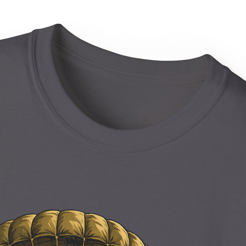 Paratrooper Tee — "Bravery From Above" Military Airborne Shirt