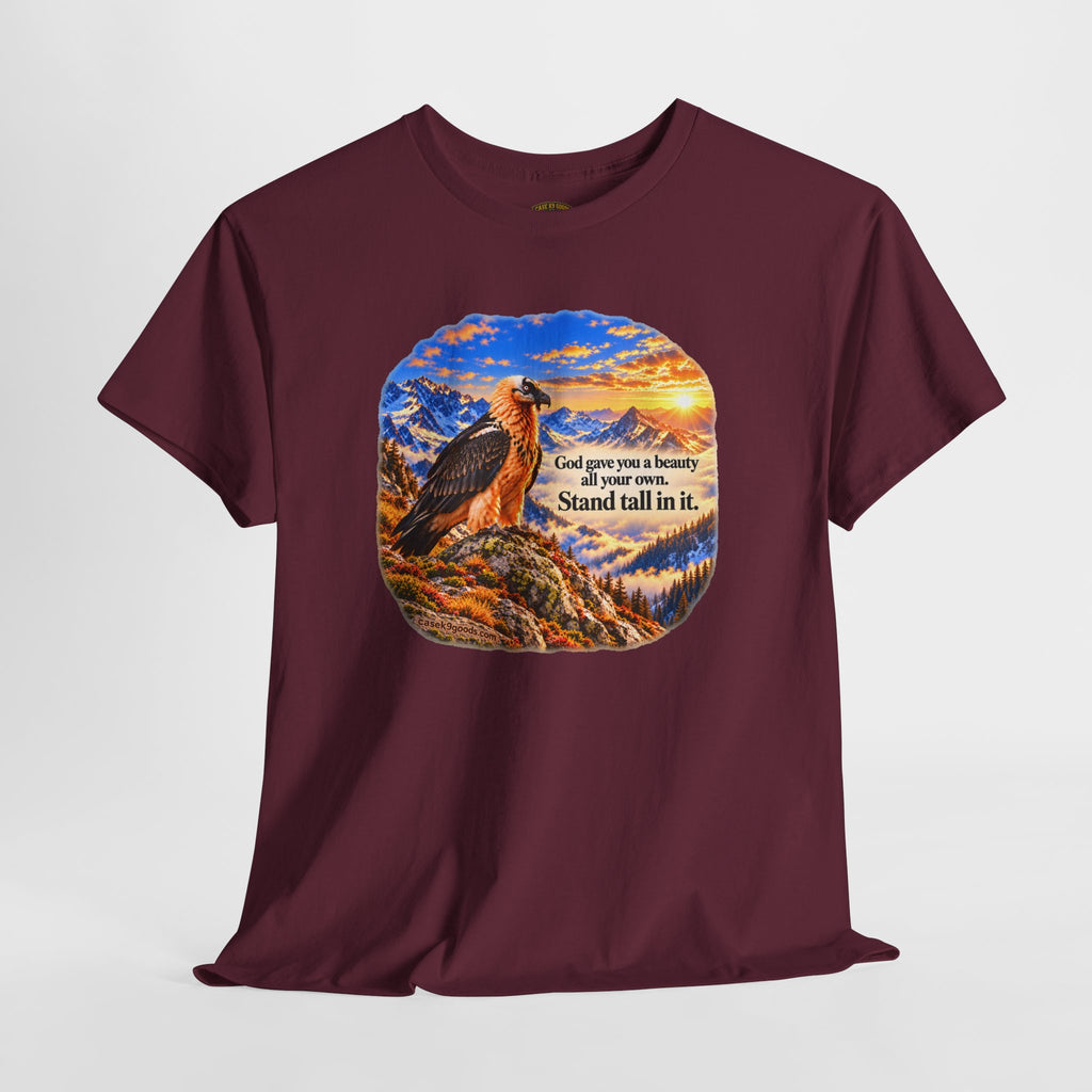 God Gives You a Beauty Eagle Nature Quote T-Shirt