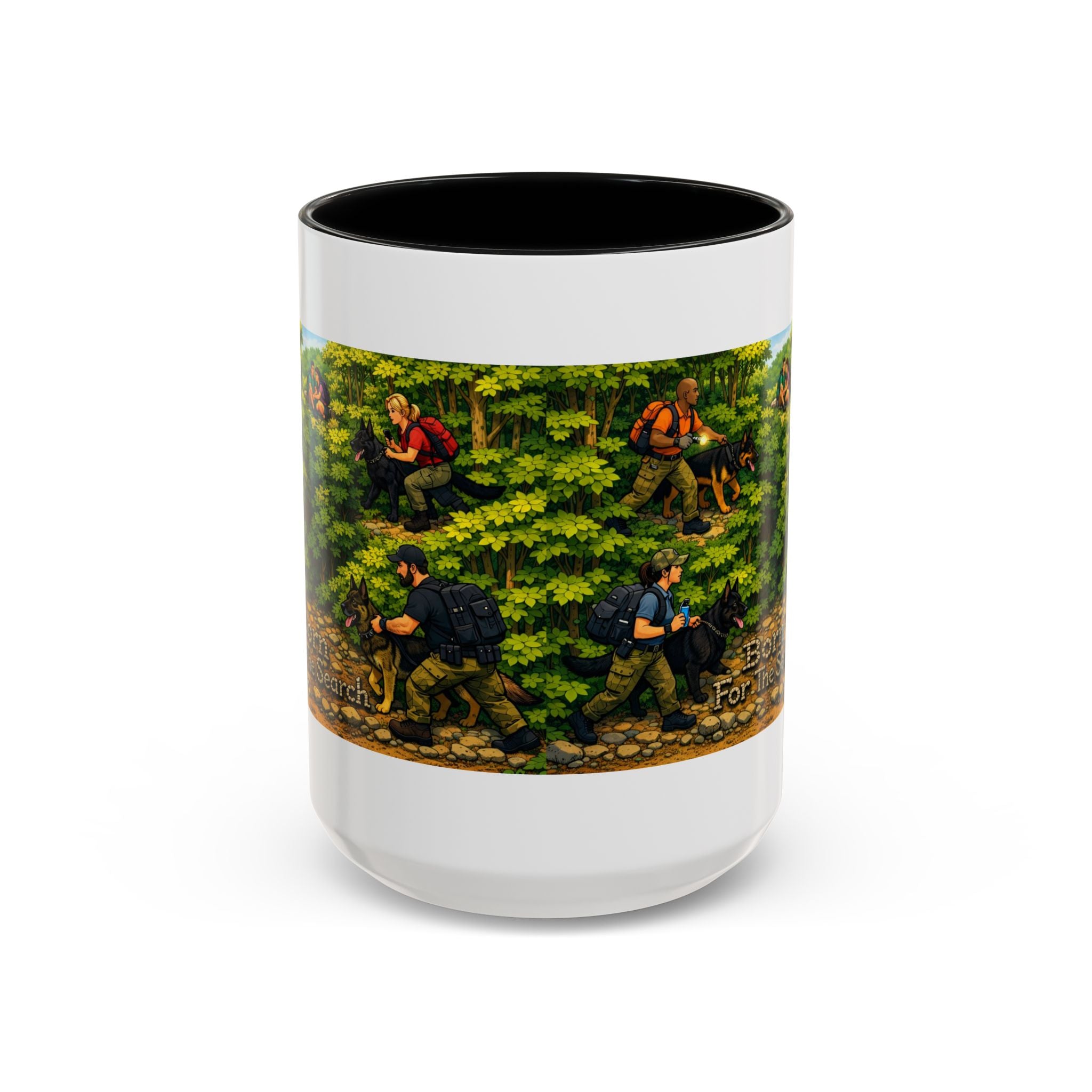 Born For The Search Coffee Mug — Search & Rescue K9 Tribute (11/15oz)