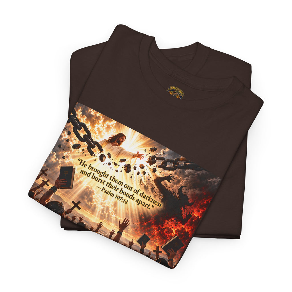 Christians Break Free T-Shirt — Faith, Hope & Praise Graphic Tee