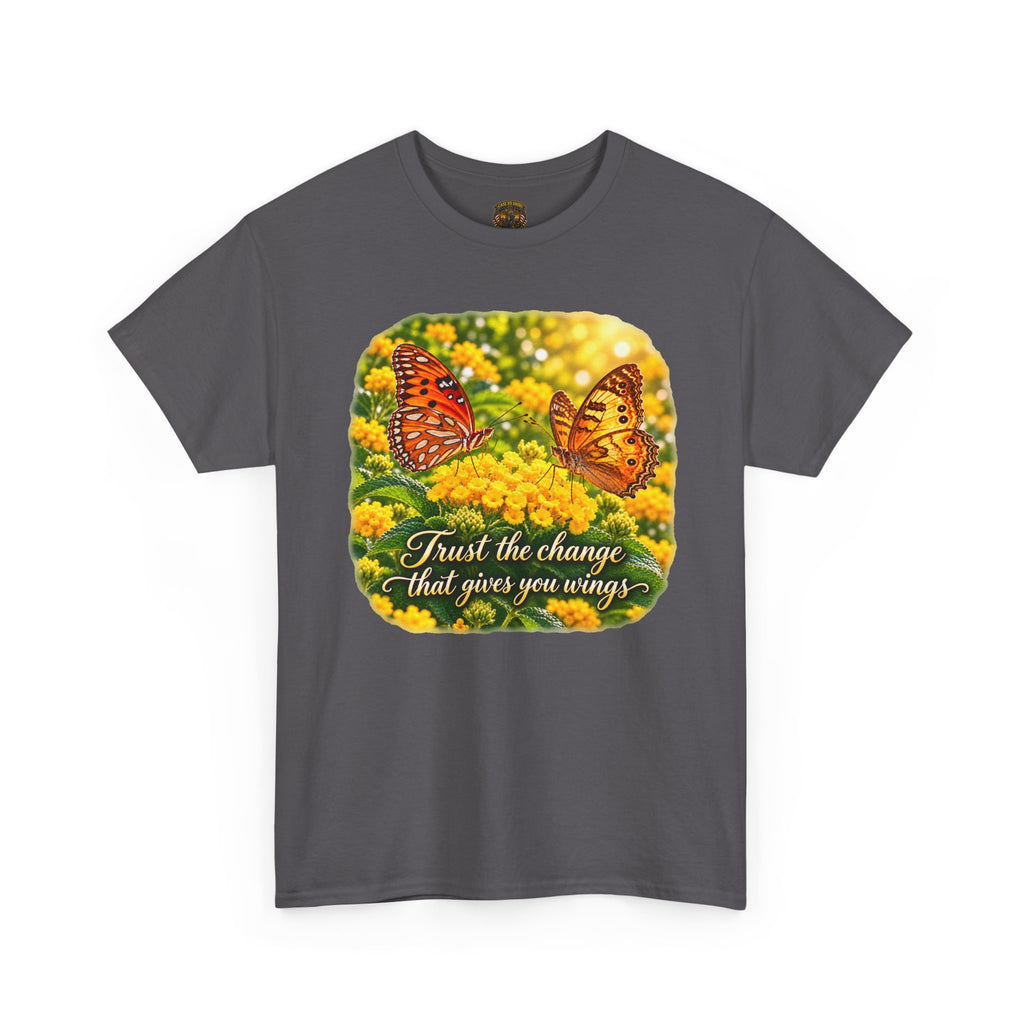 Trust the Change Butterfly Inspirational T-Shirt