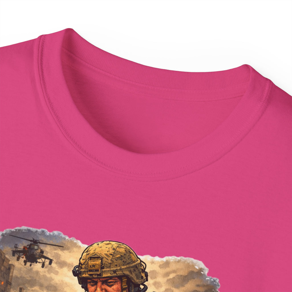 American Grit Soldier T-Shirt — "American Grit, American Strong" Military Tribute Tee