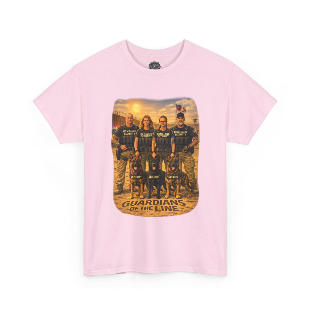 Guardians of the Line Tee – Vintage Military Tribute Graphic T-Shirt