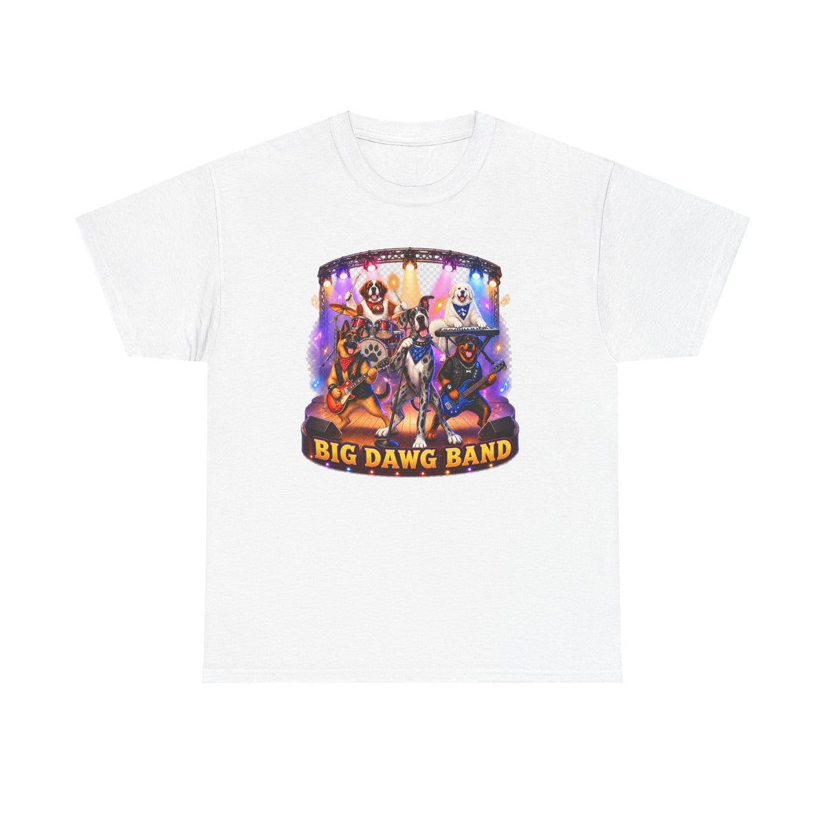 Big Dog Band Unisex Heavy Cotton Tee