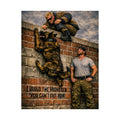 Satin Poster - "Build the Monster You Can't Outrun" Tactical Wall Art