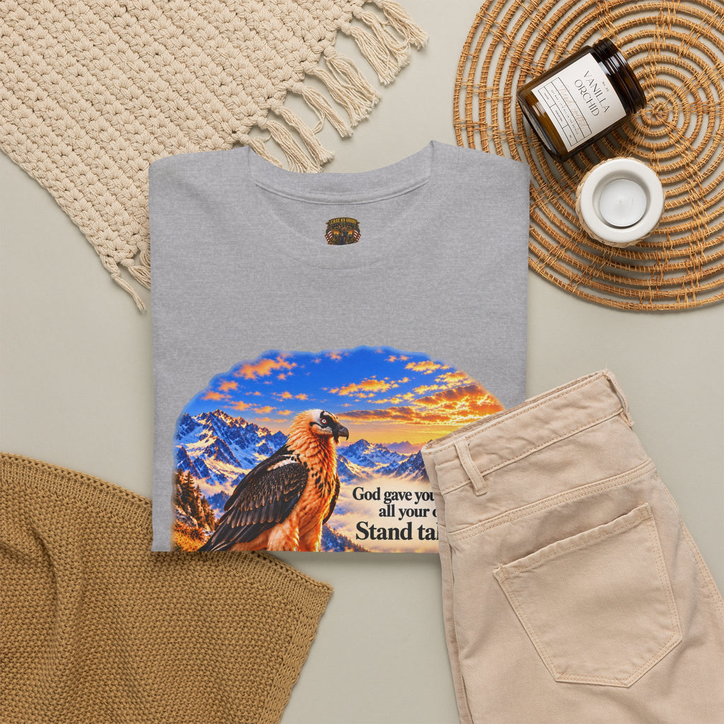 God Gives You a Beauty Eagle Nature Quote T-Shirt
