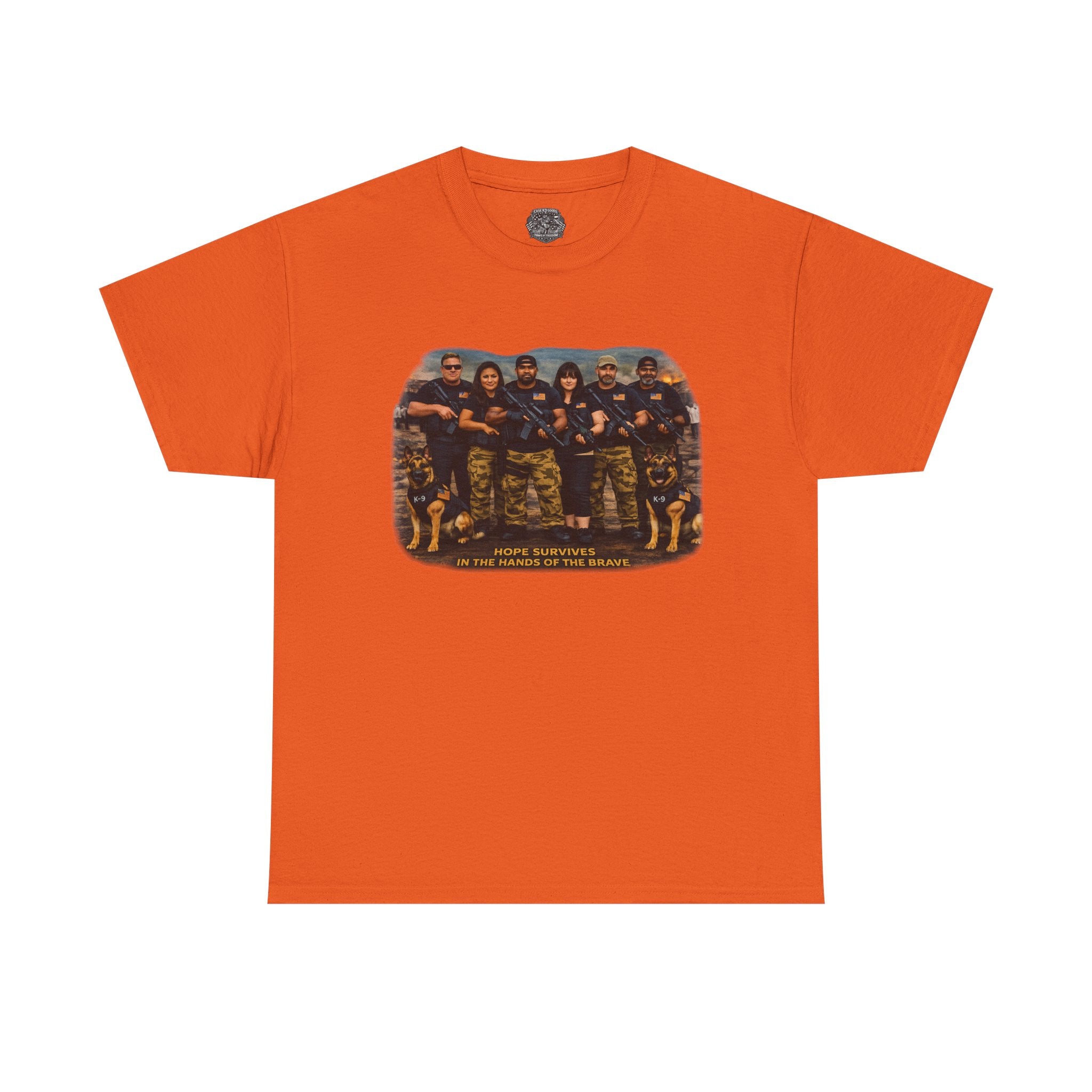 Vintage Military K-9 Unit T-Shirt – 'The Original K9' Retro Dog Handler Crew Tee