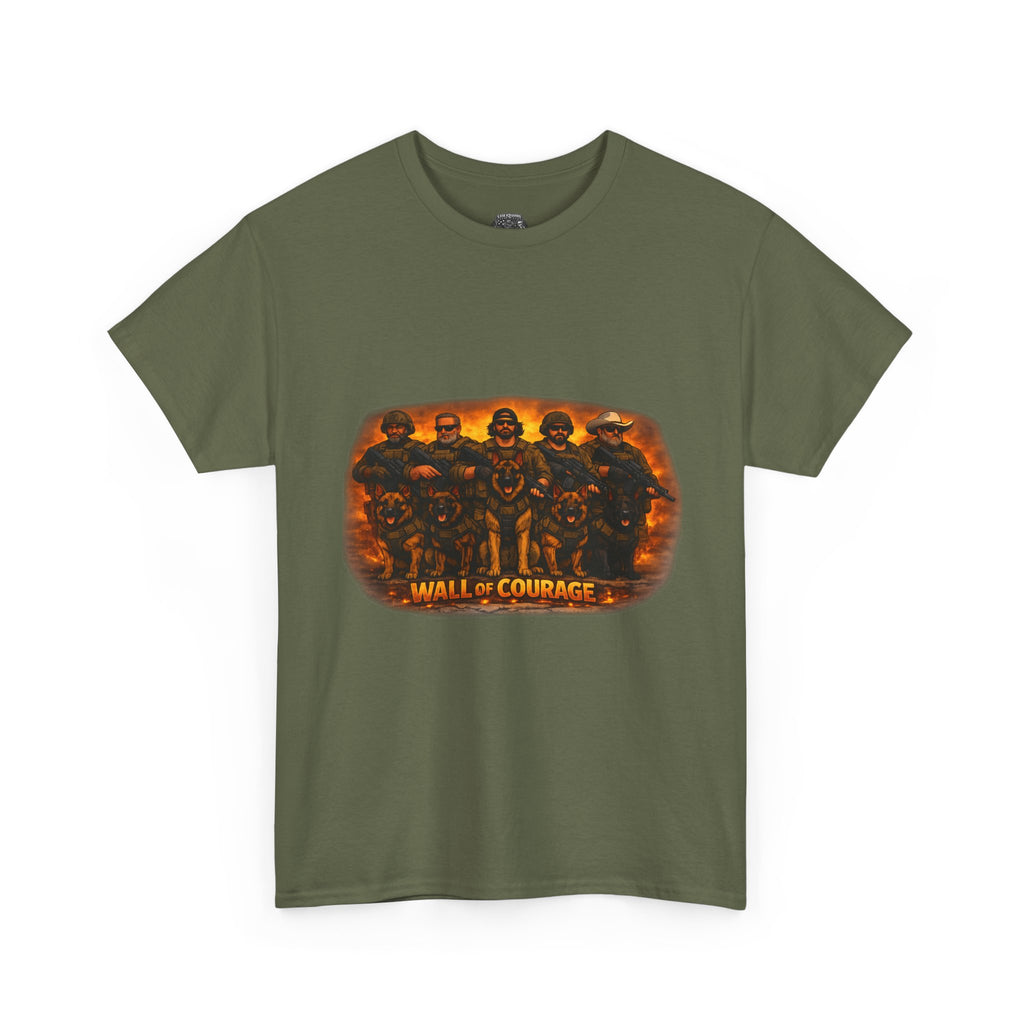 T-Shirt Wall of Courage