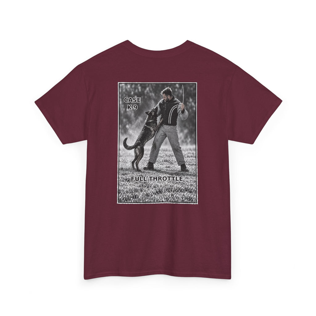 K9 Trainer Tee — 'Full Throttle' Police & Protection Dog Shirt