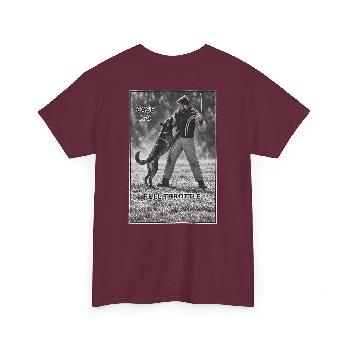 K9 Trainer Tee — 'Full Throttle' Police & Protection Dog Shirt