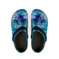 Sail Fish Blue Ocean Reef EVA Foam Clogs — Waterproof Garden & Beach Shoes
