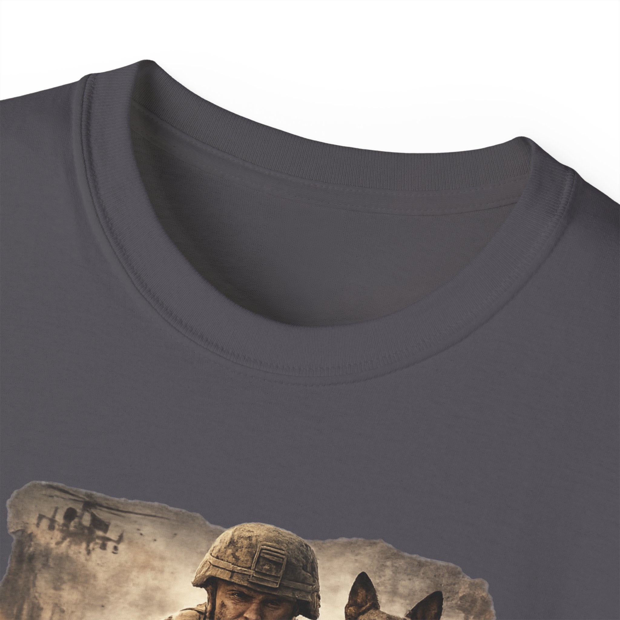 American Grit American Strong T-Shirt — Patriotic Military K9 Tee